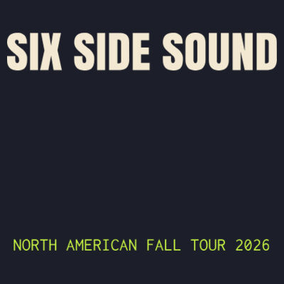 Six Side Sound Tee - Black Design