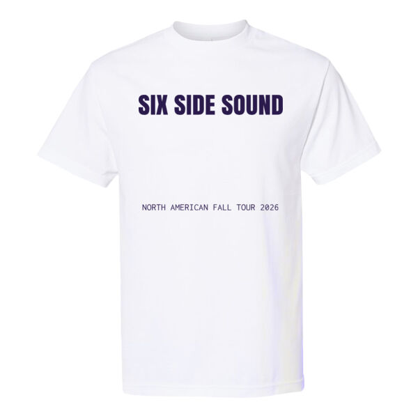 Six Side Sound Tee - White Thumbnail